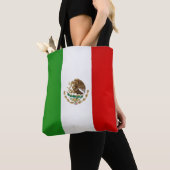 Coole mexikanische Flagge Tasche (Von Nahem)