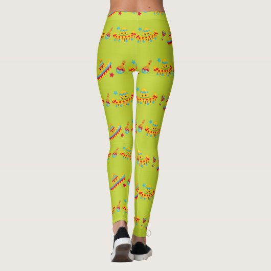 Coole mexikanische Leggings (Rückseite)