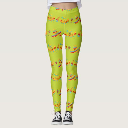 Coole mexikanische Leggings (Vorderseite)