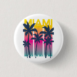 Coole Miami Florida Graphic Design T-Shirts, I Lie Button