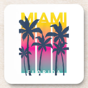 Coole Miami Florida Graphic Design T-Shirts, I Lie Getränkeuntersetzer