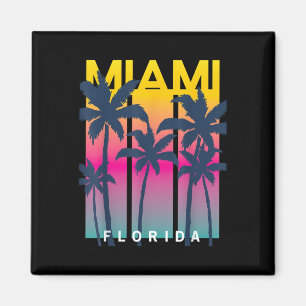 Coole Miami Florida Graphic Design T-Shirts, I Lie Magnet