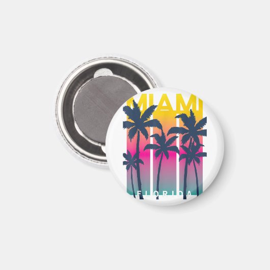 Coole Miami Florida Graphic Design T-Shirts, I Lie Magnet (Vorderseite/Rückseite)