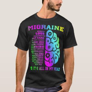 Coole Migräne Erinnerung Weniger Halluzinationen  T-Shirt