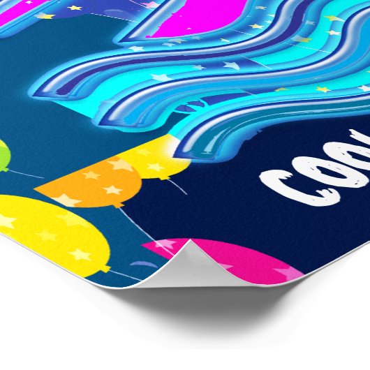 COOLE MINDESTANLEITUNGEN IN HOTEN ZEITEN POSTER (Ecke)