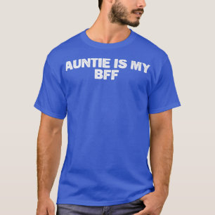 Coole Minimal-Funny-Tante ist meine Beste Freundin T-Shirt