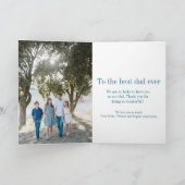 Coole Minimale Foto Collage Card zum Geburtstag Karte (Innenseite)