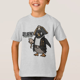 Coole Minimalistische Penguin Chilling Funny T-Shirt