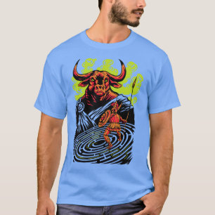 Coole Minotaur und griechische Mythologie T-Shirt