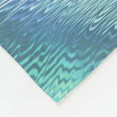 coole Minze: Fleecedecke (Ecke)