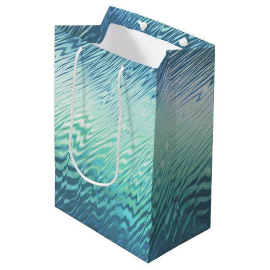 coole Minze: Mittlere Geschenktüte (Vorderseite Schrägansicht)