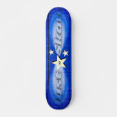 Coole Mit Monogramm Skateboard "Just Skate" (Vorne)