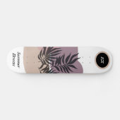 Coole Mit Monogramm "Summer Breeze" Skateboard (Horizontal)