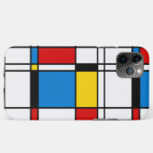 Coole moderne Abstrakte Geometrie Case-Mate iPhone Hülle (Rückseite (Horizontal))