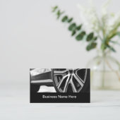 Coole moderne Automobil-Visitenkarte - Abschluss Visitenkarte (Stehend Vorderseite)