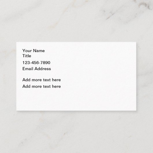 Coole moderne Automobil-Visitenkarte - Abschluss Visitenkarte (Rückseite)