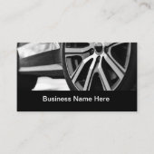 Coole moderne Automobil-Visitenkarte - Abschluss Visitenkarte (Vorderseite)