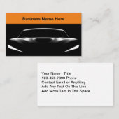 Coole moderne Automotive Business Cards Auto Visitenkarte (Vorne/Hinten)