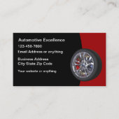 Coole moderne Autos - Themenwagen Visitenkarte (Vorderseite)