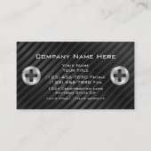 Coole, moderne Baukarten Visitenkarte (Vorderseite)