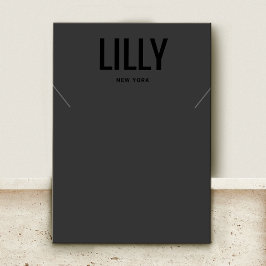 Coole, moderne Black-Necklass-Bracelet-Grafikkarte