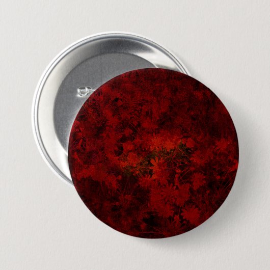 Coole, moderne Blumenkunst / Blume Button (Vorne & Hinten)