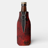 Coole, moderne Blumenkunst / Blume Flaschenkühler (Flasche Rückseite)