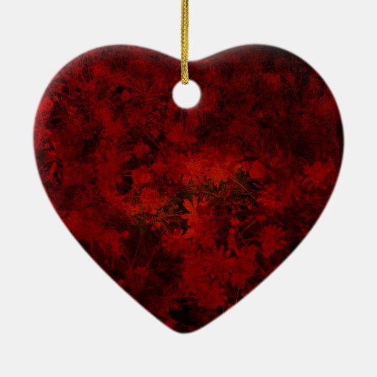 Coole, moderne Blumenkunst / Blume Keramik Ornament (Hinten)