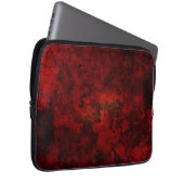 Coole, moderne Blumenkunst / Blume Laptopschutzhülle (Vorne Rechts)