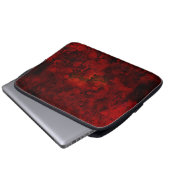 Coole, moderne Blumenkunst / Blume Laptopschutzhülle (Vorne Knopf)