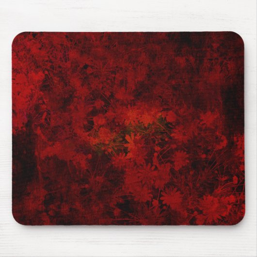Coole, moderne Blumenkunst / Blume Mousepad (Vorne)