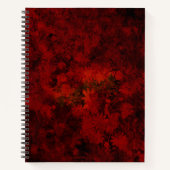 Coole, moderne Blumenkunst / Blume Notizblock (Vorderseite)