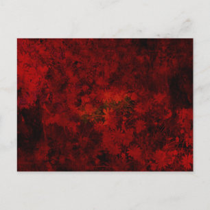 Coole, moderne Blumenkunst / Blume Postkarte