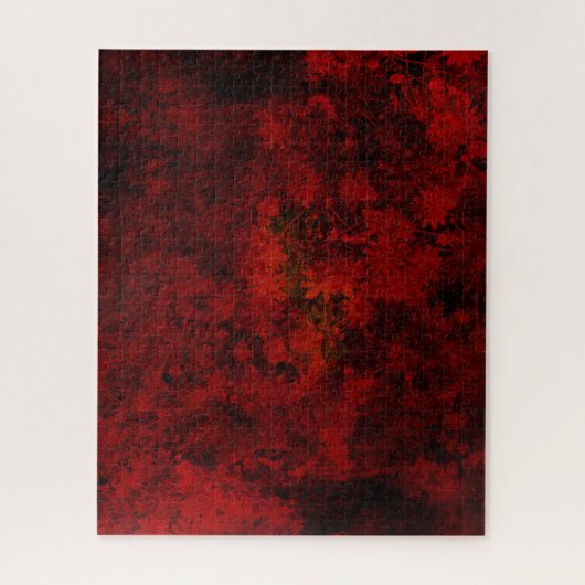 Coole, moderne Blumenkunst / Blume Puzzle (Vertikal)