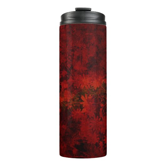 Coole, moderne Blumenkunst / Blume Thermosbecher (Vorderseite)