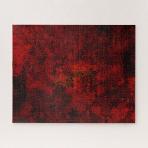 Coole, moderne Blumenkunst / Muster der Blume Puzzle