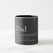Coole moderne Dad-Definition Ausspruch
