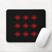 Coole moderne digitale Kunst Mousepad (Mit Mouse)