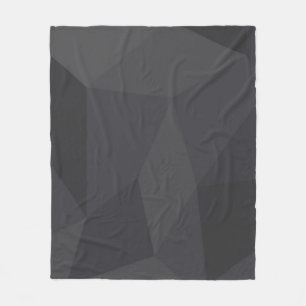 Coole, moderne, elegante, trendige Trapezformen Fleecedecke