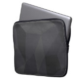 Coole, moderne, elegante, trendige Trapezformen Laptopschutzhülle (Vorderseite Links)