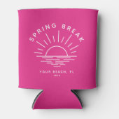 Coole, moderne Frühjahr-Break-Custom-Lage Dosenkühler (Vorderseite)