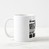 Coole moderne Fun Bosses: Beste Boss Kaffeetasse (Links)