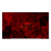 Coole, moderne Kunst des Blumen-/Blumenmusters Magnetische Visitenkarte (Vorderseite)