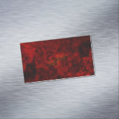 Coole, moderne Kunst des Blumen-/Blumenmusters Magnetische Visitenkarte (Beispiel)