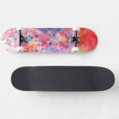 Coole moderne Kunst Skateboard (Horizontal)