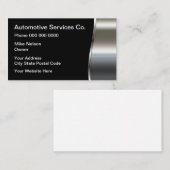 Coole moderne Metallik Visitenkarte (Vorne/Hinten)