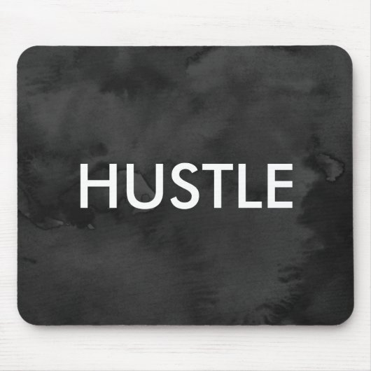 Coole moderne schwarze mousepad (Vorne)