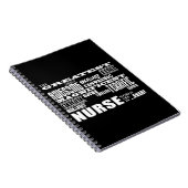 Coole moderne Spaß-Krankenschwestern: Bestste Notizblock (Rechte Seite)