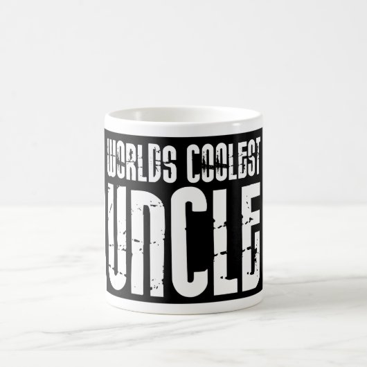 Coole moderne städtische Onkel: Weltcoolster Onkel Kaffeetasse (Mittel)