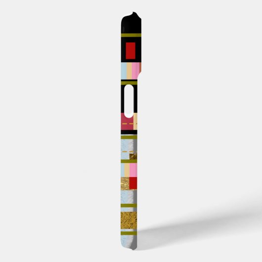 Coole, moderne Streifen Case-Mate iPhone Hülle (Rückseite / Rechts)